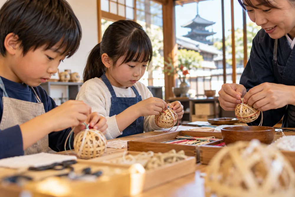 子どものものづくり体験のイメージ。実際の催しを撮影した写真ではありません